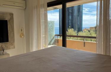 Studio de LUXE Portes de Monaco - Vue MER - Piscine - Wifi - Foto 2