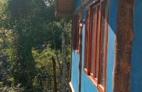 Ecocasa azul - Chalé na mata - Foto 3