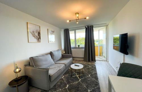 Messe-Apartment für 5 Gäste mit Balkon und Lift - Foto 6