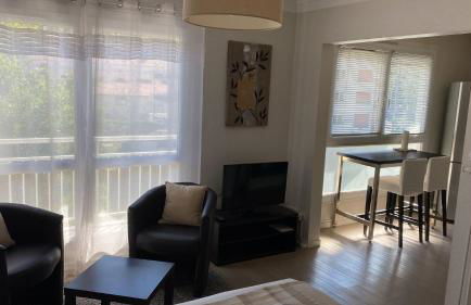 Appart' Hôtel Fauriel Saint-Etienne Parking privé balcon wifi - Foto 3