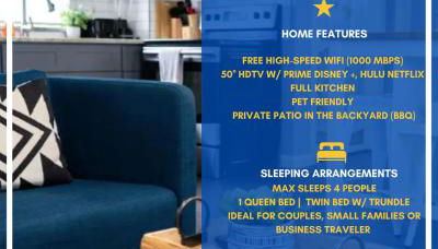 Super Cozy 2 bedroom with Fast WIFI and Queen Bed close to Downtown Houston!! - Foto 2