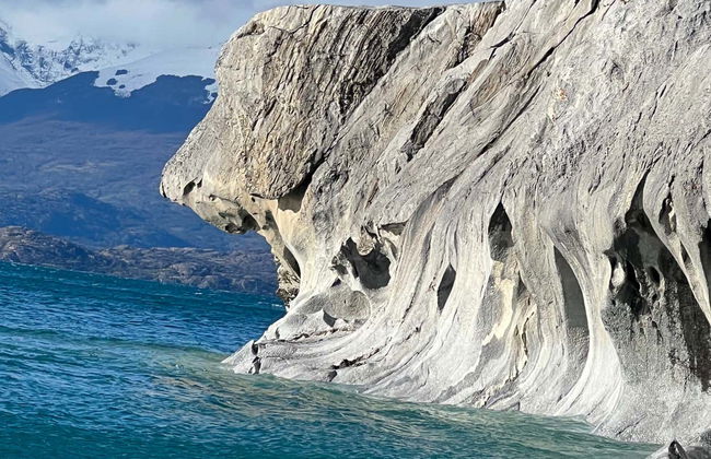 Paseo en barco por las cuevas de mármol de Puerto Tranquilo - Foto 3