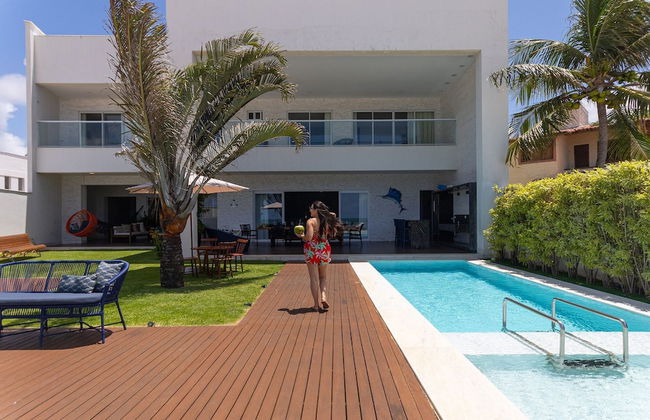 Casa luxuosa a beira mar de Jacumã RN - Foto 46