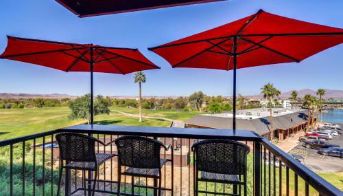 London Bridge Views Havasu Condo on Golf Course - Foto 2