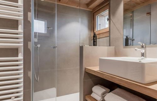 Chalet rénové pour 10 pers., St-Gervais, balcon, parking - FR-1-663-54 - Photo 11