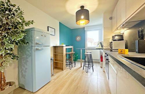 LOASIS -T4 Garage Terrasse WIFI Centre-Ville Gare - Foto 10