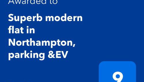 Superb modern flat in Northampton, parking &EV - Foto 2