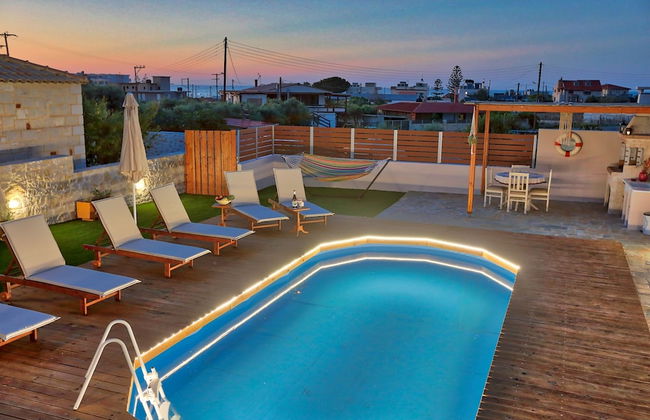 Anacosta Villa w Private Pool Cretan Seaside Gem - Foto 25