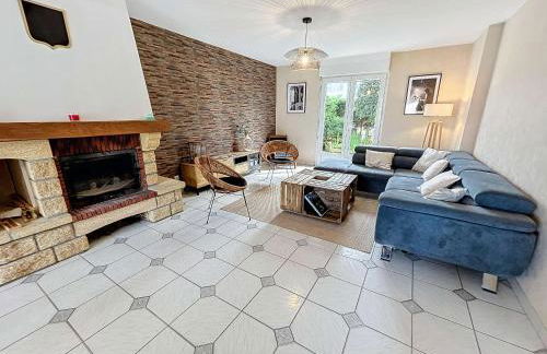 Maison à 500m de la plage avec jardin, 4 chambres, Wi-Fi et parking - 8 couchages - FR-1-361-539 - Photo 4