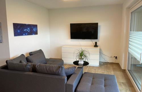 Ruhig gelegene EG-Neubauwohnung & Garten, überdachte Terrasse, Insektenschutz, Fußbodenheizung, EBK für max 7 Personen - Foto 20