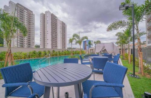 Studio Decorado Moderno ao lado Metrô Giovanni com Varanda - Acomoda até 4 pessoas - Foto 22