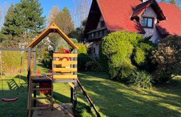 LAWENDOWA PRZYSTAŃ - dom nad rzeką - Brenna, 10 osób, sauna, balia z jacuzzi, ogród, plac zabaw - Foto 17