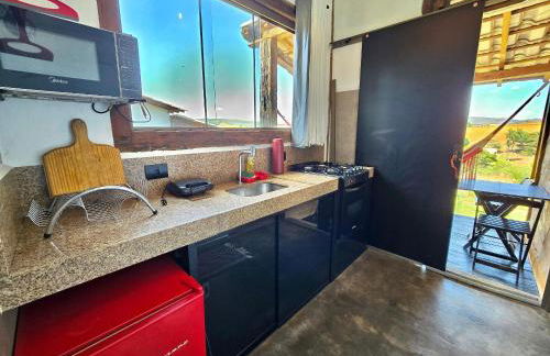 Chalés Vila Carrancas - Ao lado do centro com piscina, cozinha completa e muita tranquilidade - Foto 156