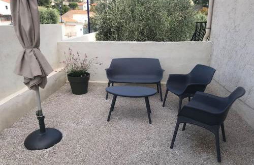 Haut de maison tout confort avec jardin et balcons - Foto 18