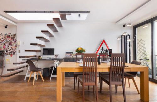 Top floor with Eiffel Tower view and roof top - Foto 10