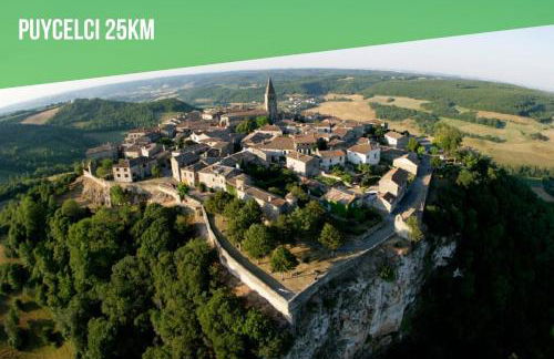 Le Cottage Nature Vigne Rouge Clim Gaillac entre Albi-Toulouse & Les Cottages du Tarn - Foto 36