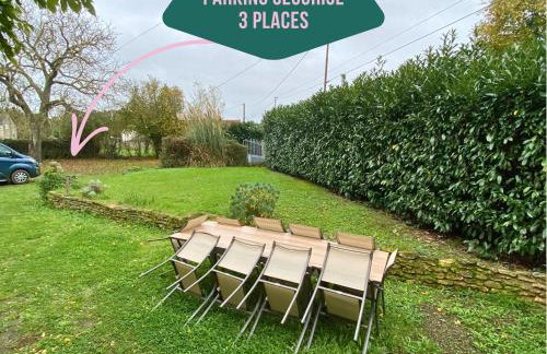 CENTER PARCS à 5min - Idéal Familles & Groupes - 3 parkings - Piscine - Jardin clos - Au calme - Châteaux de la Loire - Foto 61