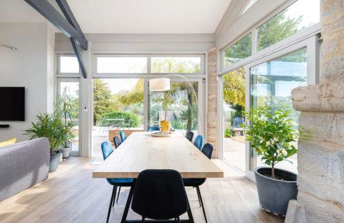 Les Pierres Sèches - house with pool and open view near the village - Photo 11