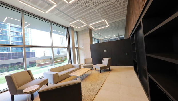 Sala de estar do lobby