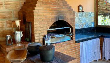 Sítio Recanto dos Lagos piscina sauna e churrasqueira - Foto 2, stove, pet friendly