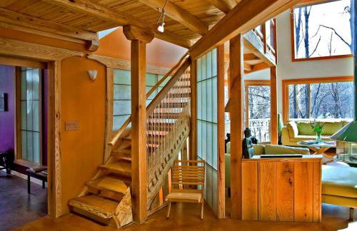 Luxury Mountain Cabin Rental on Rockfish Gap River near Charlottesville, Virginia - Foto 14