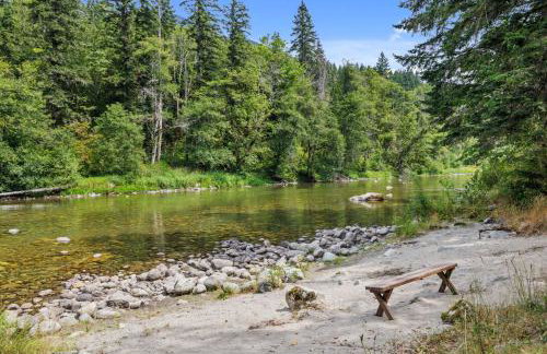 Retro A-Frame Cabin - Hot tub Firepit & Fireplace - Foto 26