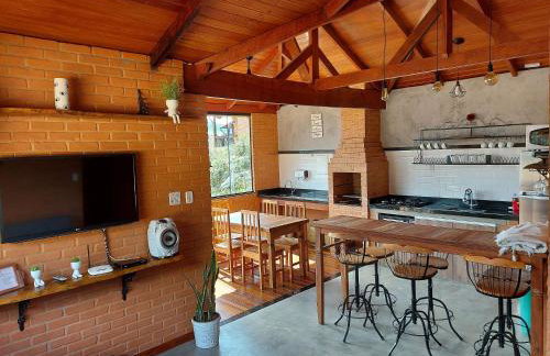 Villa da Serra Ibitipoca chalé família - 700m do centrinho - Foto 28