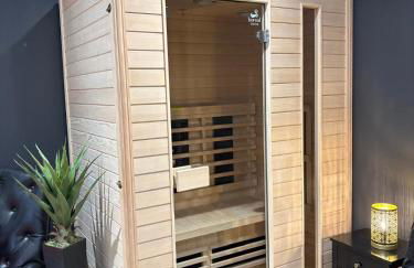 Parenthèse Enchantée pour Deux Spa privé sauna & vidéoprojecteur - Foto 13