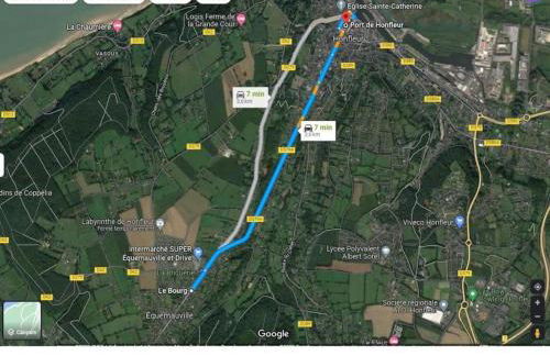 Maison familiale Terrasse Jacuzzi Parking sur place près d'Honfleur - Photo 10