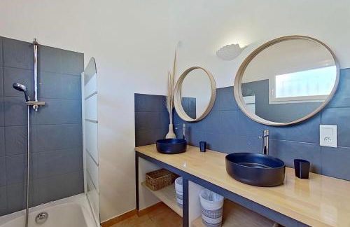 CALA CORSICA - Villas 5 Etoiles T5 Piscine privée - Villa T4 Piscine privée chauffée - Villa T3 Piscine partagée - Internet Fibre - Entièrement Climatisée à Lecci de Porto-Vecchio Cala Rossa - Foto 49