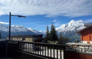 La Rosière centre, appartement 51 m2,3 pièces 2 chambres avec terrasse et parking couvert plein centre de la station, proche des pistes et commerces, ménage compris - Foto 2