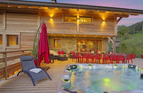 Chalets des Aravis Kitz et Buhel avec Jacuzzi 12 et 15 personnes - Foto 69