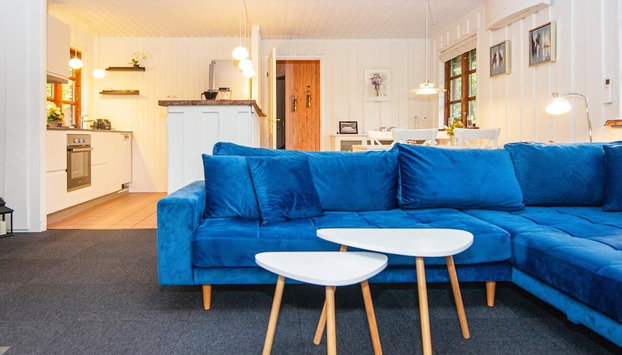4 Person Holiday Home in Toftlund - Foto 5, Zona de estar