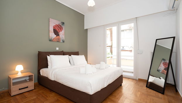 Contemporary Chic Apartment in Athens - Foto 2, Habitación