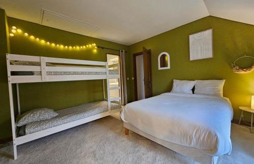 Villa familiale La Finca du champ de l'eau Avec sauna jacuzzi proche de Disney et Paris - Foto 26