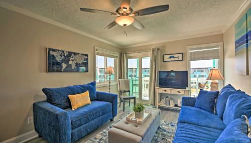 Walk to Beach Ocean-View Atlantic Beach Condo! - Foto 3