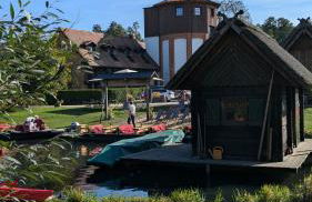 Spreewaldhäuser Golinski mit Kamin am Neuendorfer See - Foto 77