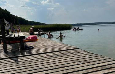 Mazury Dom Oluś nad jeziorem Sasek Wielki z gorącą balia z funkcją jakuzzi - Foto 25