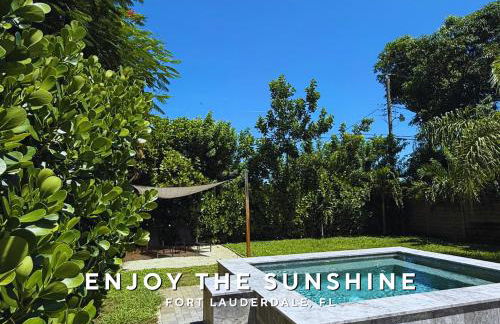 Private Heated Plunge Pool Spa and Secluded Patio - Fort Lauderdale - Foto 39