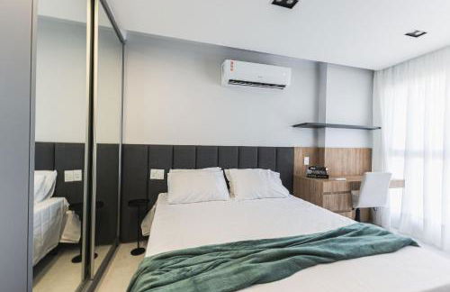 Estúdio Moderno no City House - Área de lazer com vista 360º e Piscina - Foto 48