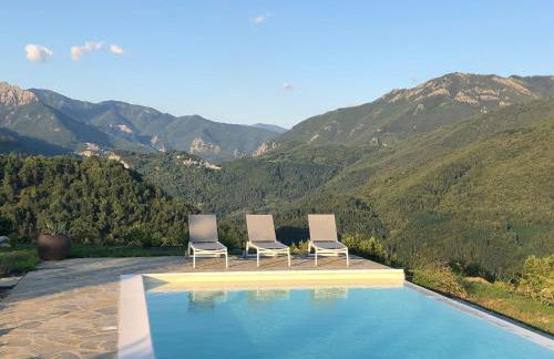 360 views, private infinity pool, Pisa, Lucca, Florence, large garden - Foto 5