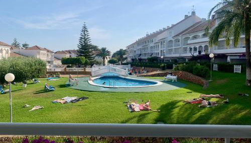 Apartamento en Alcocebre Urbanización Al Andalus - Photo 1, Garden view