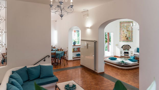 Zona de estar del vestíbulo