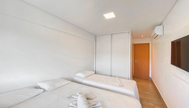 Flats no La Fleur Polinésia Residence - Foto 4, Quarto