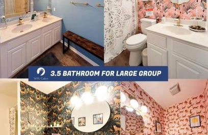 PrivatePool|Hot tub|Sauna|HomeTheater|Backyard - Foto 5