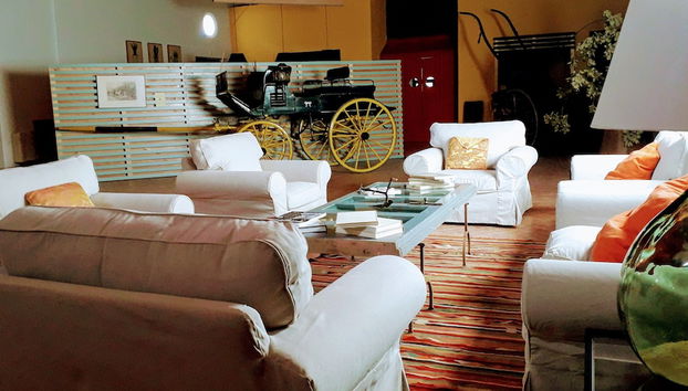 Sala de estar do lobby