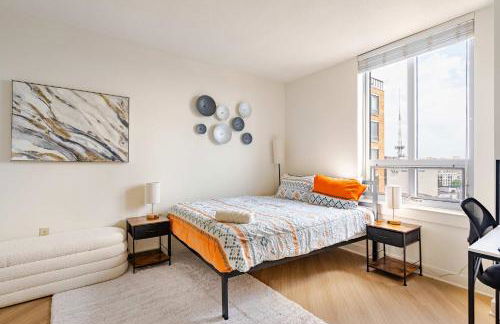 Downtown Silver Spring 2BR Skyline Balcony Suite Walkable to DC Metro LuxePad - Foto 19