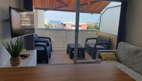 Studio Carnon bord de plage climatisé - Foto 5