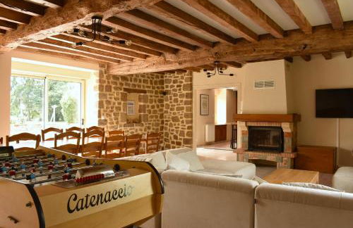 Gîte La Mancellière - Maison familiale 12-15 pers, grand jardin, jeux & pétanque - Pleine nature - Foto 13