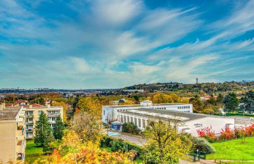 L'Horizon - Climatisé - T2 proche Hôpital Lyon Sud et métro - Foto 5